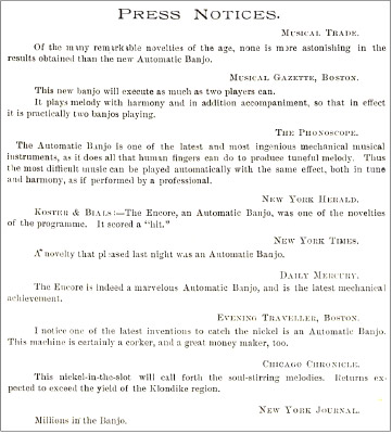 Press clippings from 1902 - 03   