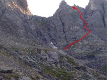 needle crestone fourteener hard pitch dawn pass final