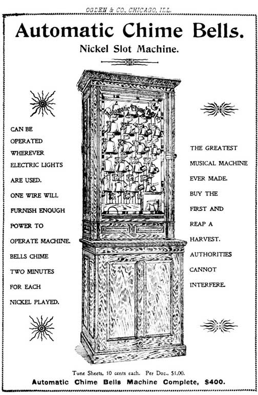 Ogden & Co. Automatic Chime Bells.