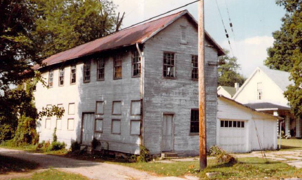 The original Harp factory as it still stood in 1980.