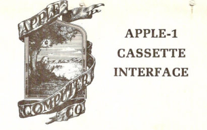 The Apple 1 Cassette Interface