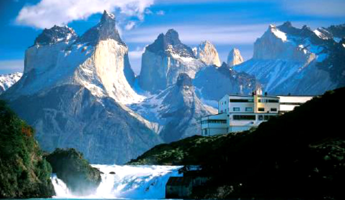 Los Torres del Paine in the Chilean Patagonia