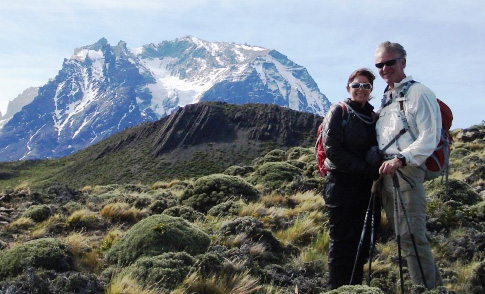 Los Torres del Paine in the Chilean Patagonia